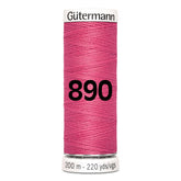 Gutermann garen | 200m | 890 donker roze naaigaren GM - 200 - 890 - DONKER - ROZE 4008015034504